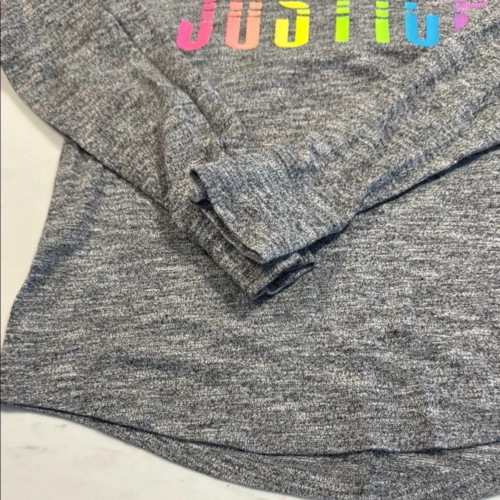 Justice Gray Kids Hoodie